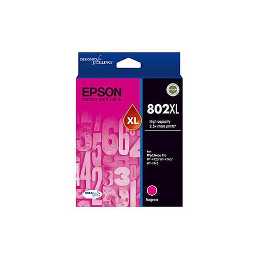 Epson 802 Magenta XL Ink Cart - Folders