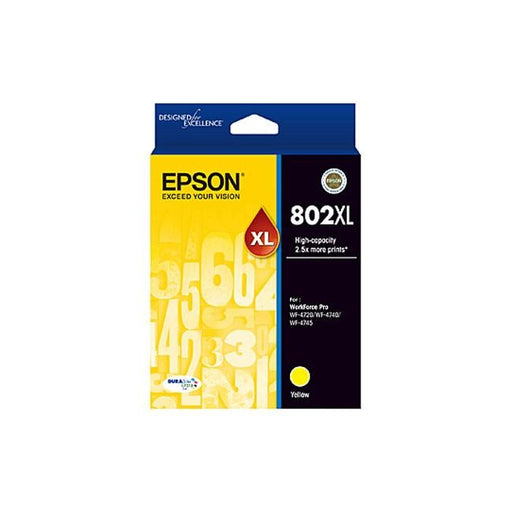 Epson 802 Yellow XL Ink Cart - Folders