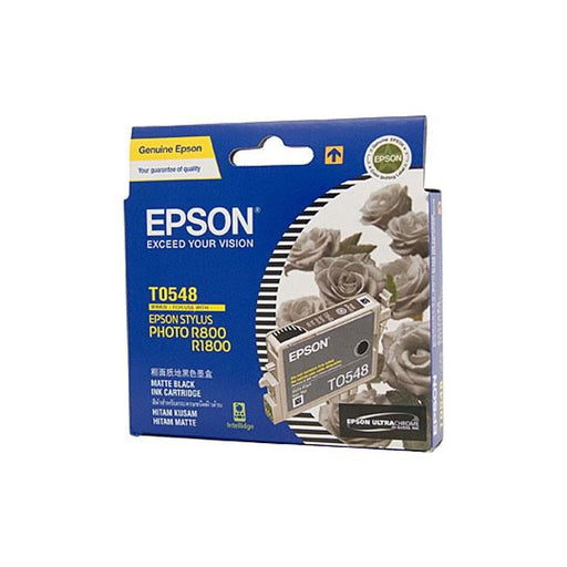 Epson T0548 Matte Black Ink - Folders