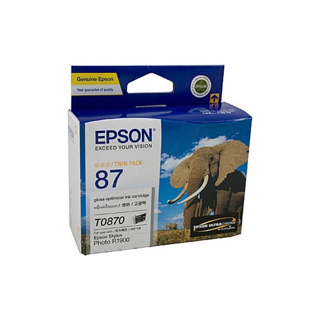 Epson T0870 Gloss OptimiserInk - Folders