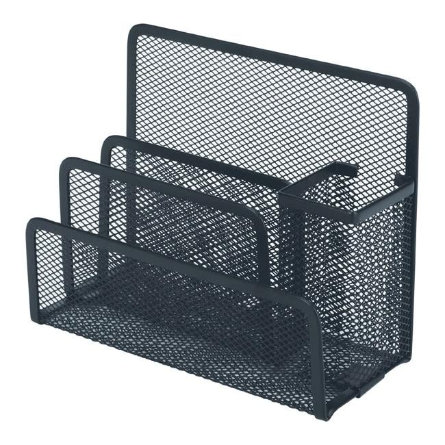 Esselte mesh desk organiser black-Officecentre