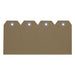 Esselte shipping tags no.2 40x82mm buff-Officecentre