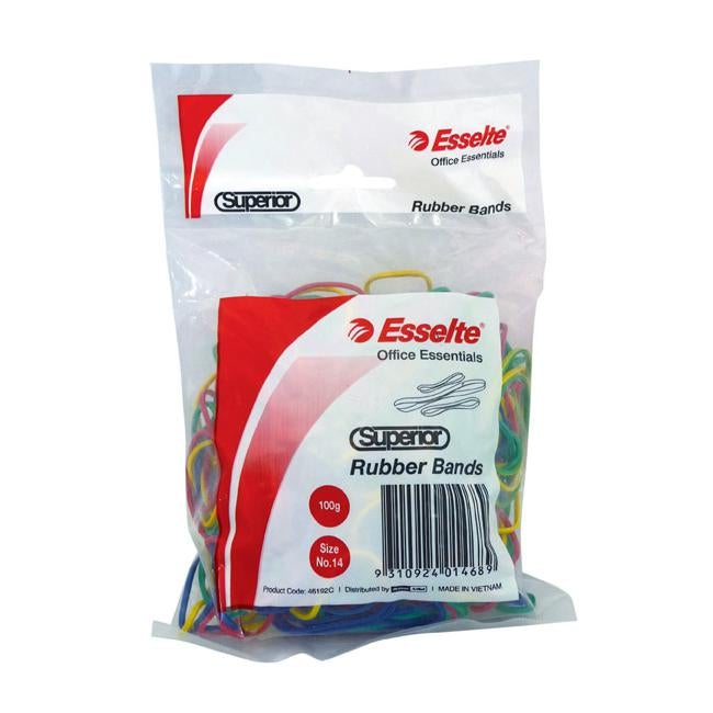 Esselte superior rubber bands assorted-Officecentre