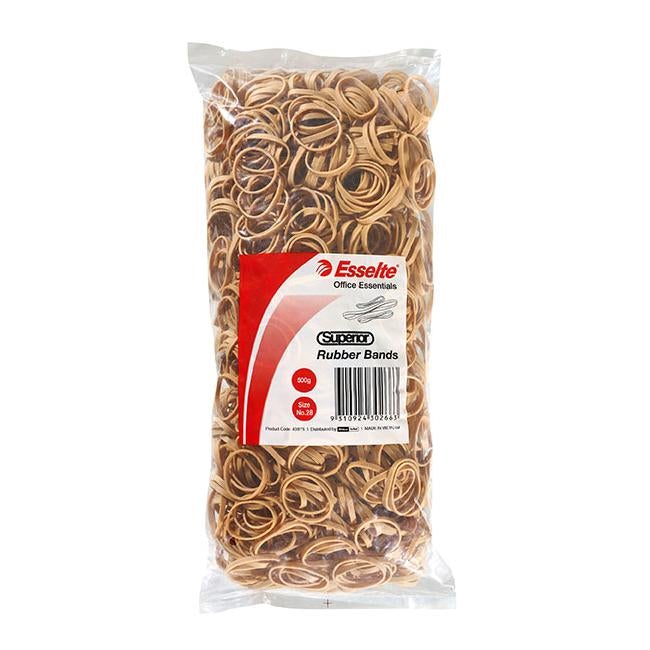 Esselte superior rubber bands size 28-Officecentre