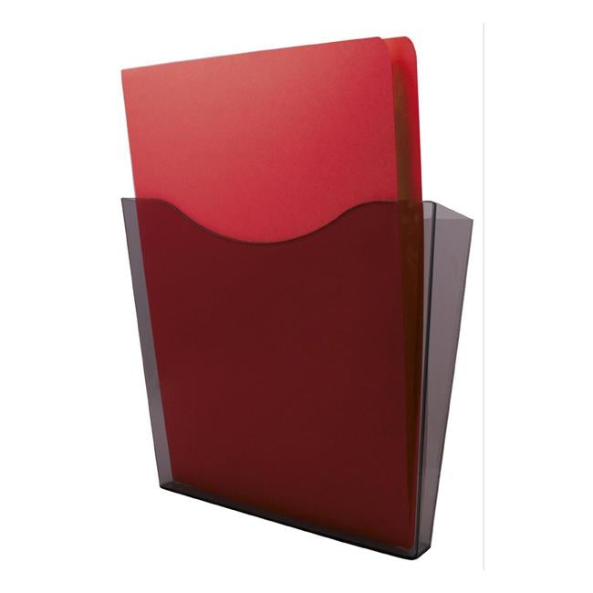 Esselte wall mount document pocket portrait smoke-Officecentre