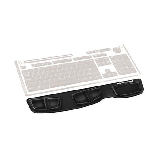 Fellowes Gel Keyboard Palm Support Black-Officecentre