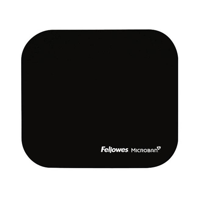 Fellowes Mouse Pad with Microban Black-Officecentre