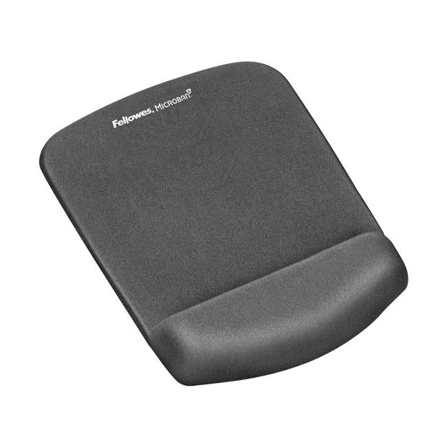 Fellowes PlushTouch Wrist Rest Mouse Pad Graphite-Officecentre