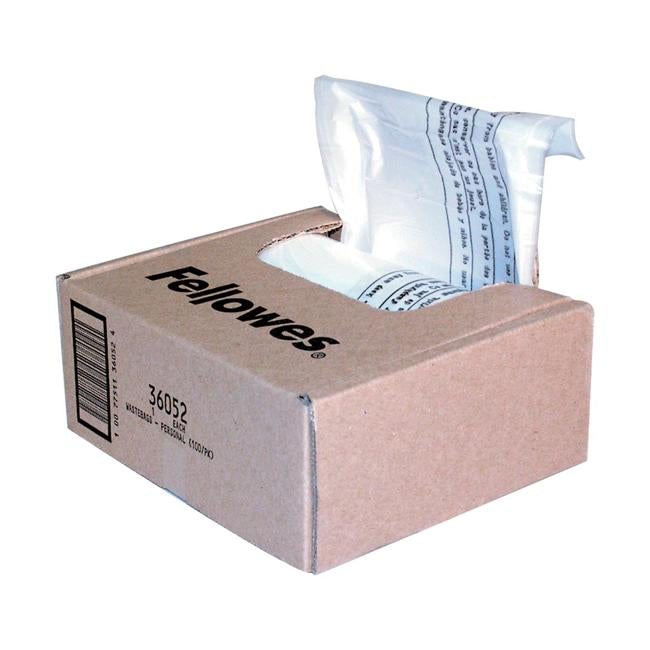 Fellowes Shredder Bags Home/SOHO 22-26L Pack 100-Officecentre