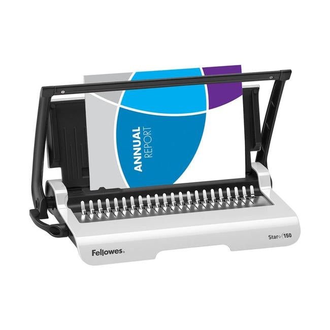 Fellowes Star+ 150 Plastic Comb Binding Machine-Officecentre