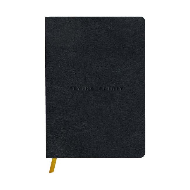 Flying Spirit Clothbound Journal A5 Lined Black-Officecentre