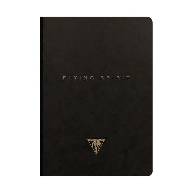Flying Spirit Clothbound Notebook A5 Asstd Black-Officecentre