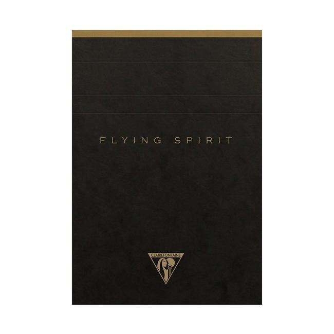Flying Spirit Clothbound Notepad A6 Asstd Black-Officecentre