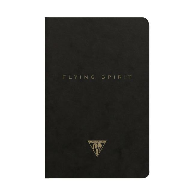 Flying Spirit Sewn Notebook 9x14 Asstd Black-Officecentre