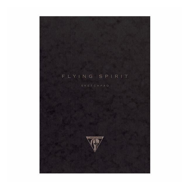 Flying Spirit Sketch Book 19x25cm Black-Officecentre