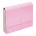 FM A4 File Expanding Pastel Piglet Pink 13 Pocket-Officecentre