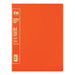 FM A4 Premium Display Book 20 Pocket Burnt Orange-Officecentre
