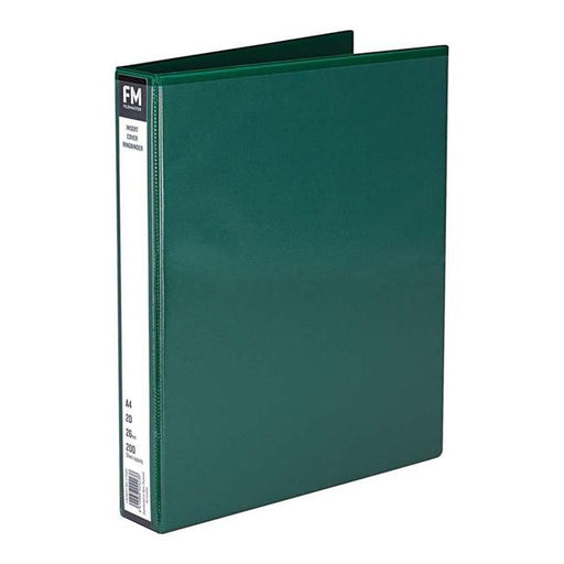 FM Binder Overlay A4 2/26 Green Insert Cover-Officecentre