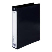 FM Binder Overlay A4 2/38 Black Insert Cover-Officecentre