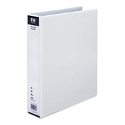 FM Binder Overlay A4 2/38 White Insert Cover-Officecentre