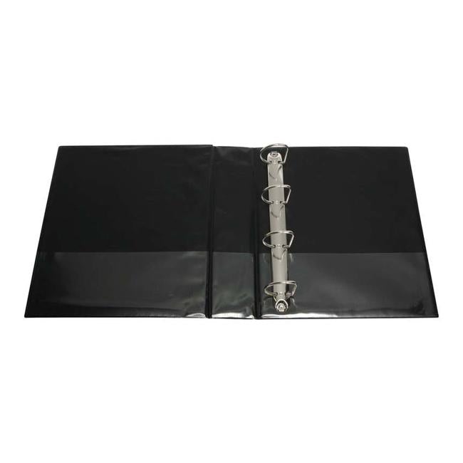 FM Binder Overlay A4 4/50 Black Insert Cover-Officecentre