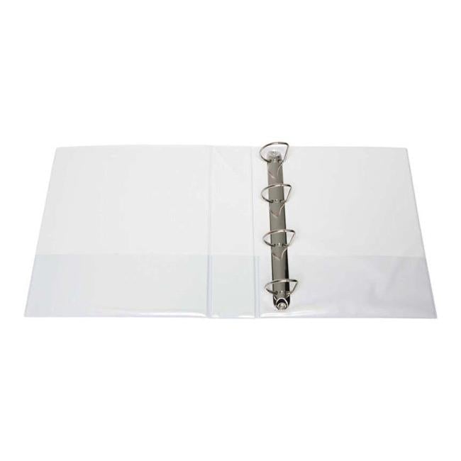 FM Binder Overlay A4 4/50 White Insert Cover-Officecentre