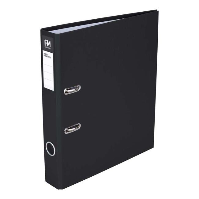 FM Binder Radofile Mini Black A4 Lever Arch — Officecentre