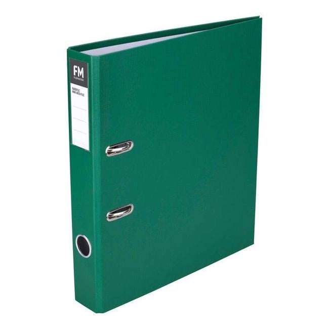 FM Binder Radofile Mini Green A4 Lever Arch-Officecentre