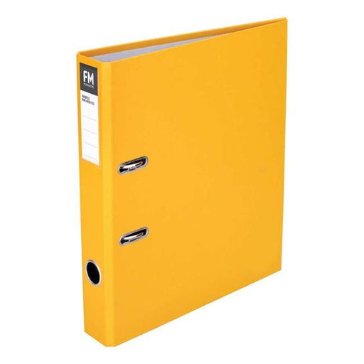 FM Binder Radofile Mini Yellow A4 Lever Arch-Officecentre