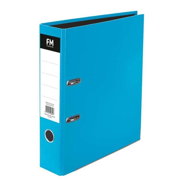 FM Binder Vivid Ice Blue A4 Lever Arch-Officecentre