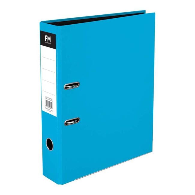 FM Binder Vivid Ice Blue Foolscap Lever Arch-Officecentre