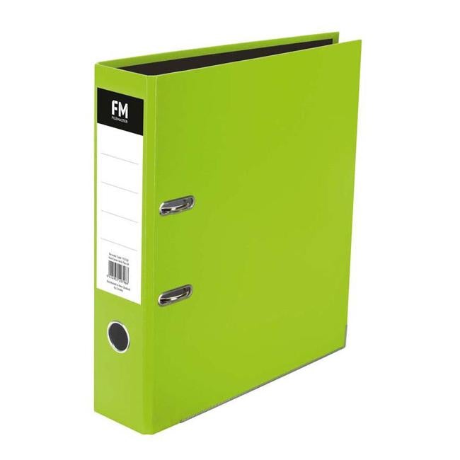 FM Binder Vivid Lime Green A4 Lever Arch-Officecentre