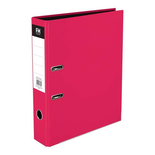 FM Binder Vivid Shocking Pink Foolscap Lever Arch-Officecentre