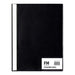 FM Cover Report A4 Black Pvc-Officecentre