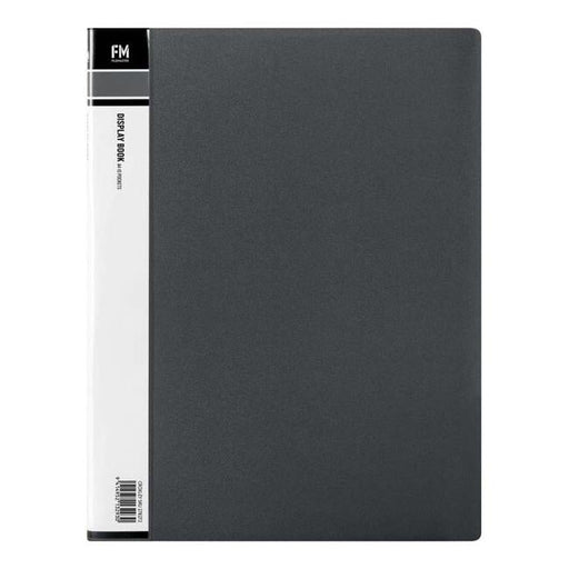 FM Display Book A4 Black 100 Pocket-Officecentre