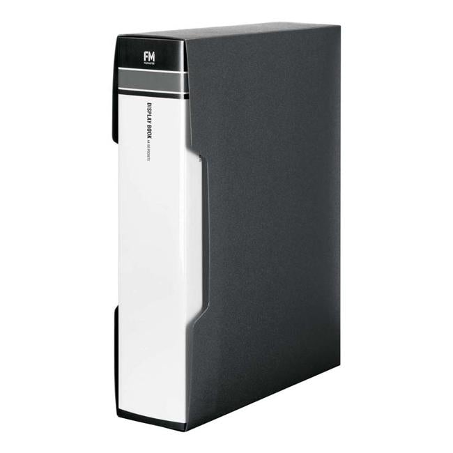 FM Display Book A4 Black 100 Pocket-Officecentre
