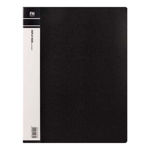 FM Display Book A4 Black 60 Pocket-Officecentre