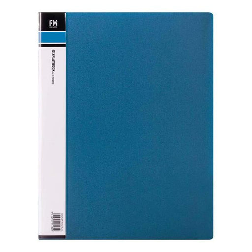 FM Display Book A4 Blue 10 Pocket-Officecentre