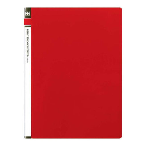 FM Display Book Red Insert Cover 40 Pocket-Officecentre