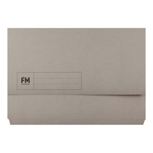 FM Document Wallet Grey Foolscap-Officecentre