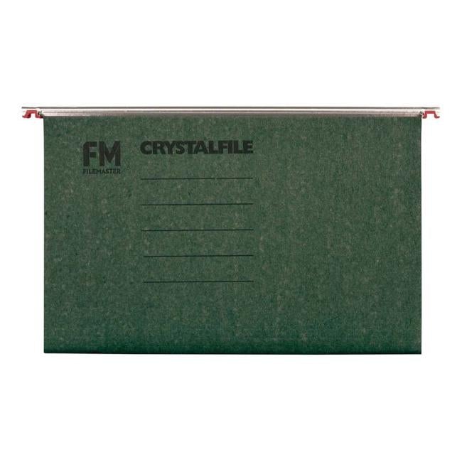 FM File Suspension Crystalfile Green Box 50 Foolscap — Officecentre
