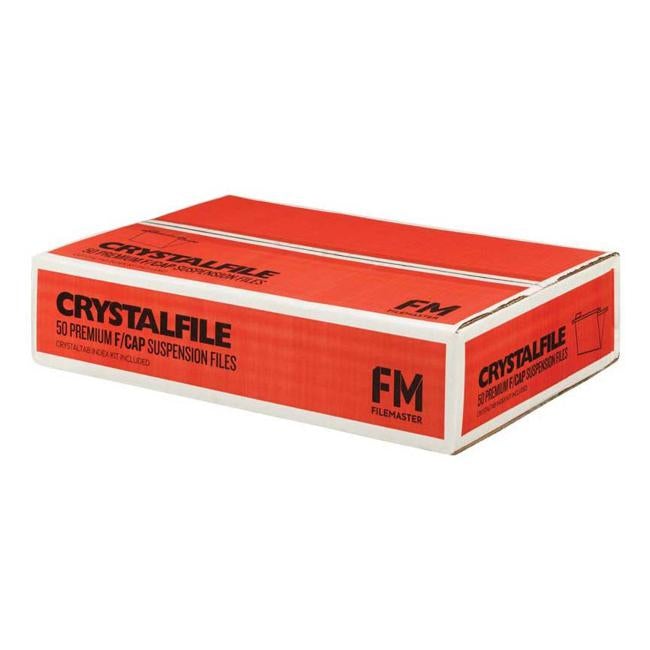 FM File Suspension Crystalfile Green Box 50 Foolscap-Officecentre