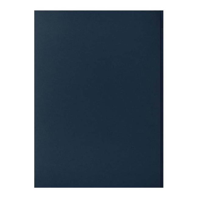 FM Folder Presentation Matte Navy 10 Double Pocket Pack 240gsm-Officecentre