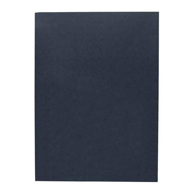 FM Folder Presentation Matte Navy 10 Double Pocket Pack 240gsm-Officecentre