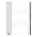 FM Indices A4 1-31 Grey Polyprop-Officecentre