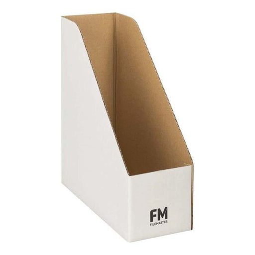 FM Magazine File No3 White 100x280x250mm-Officecentre