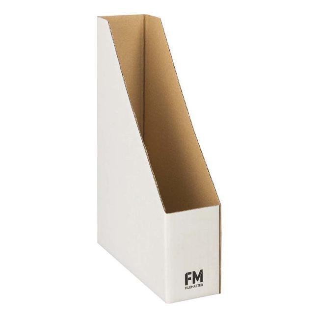 FM Magazine File No4 White 80x360x250mm-Officecentre