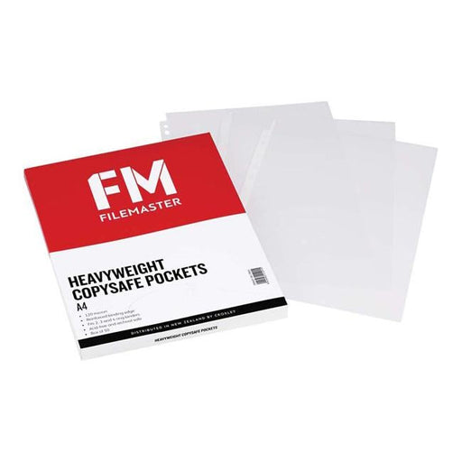 FM Pocket Copysafe A4 115 Micron Heavyweight Box 50-Officecentre
