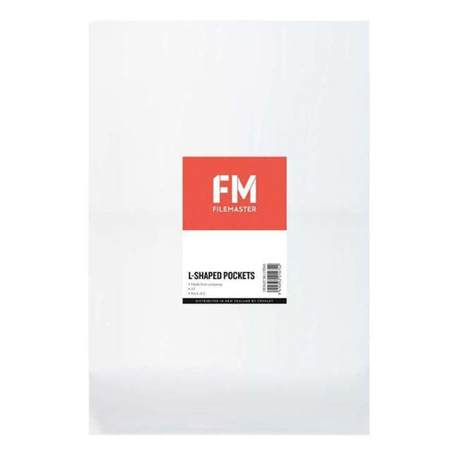 FM Pocket L Shape A3 Clear 5 Pack-Officecentre