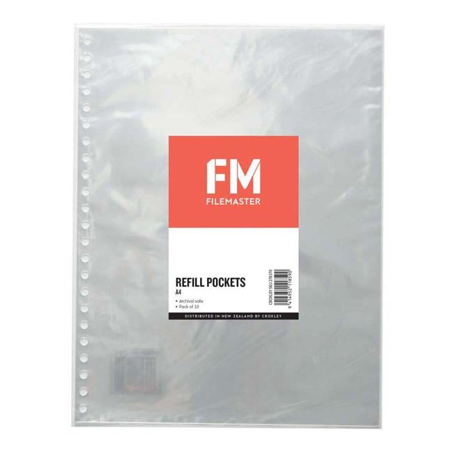 FM Refill A4 10 Pack For Refillable Display Book-Officecentre